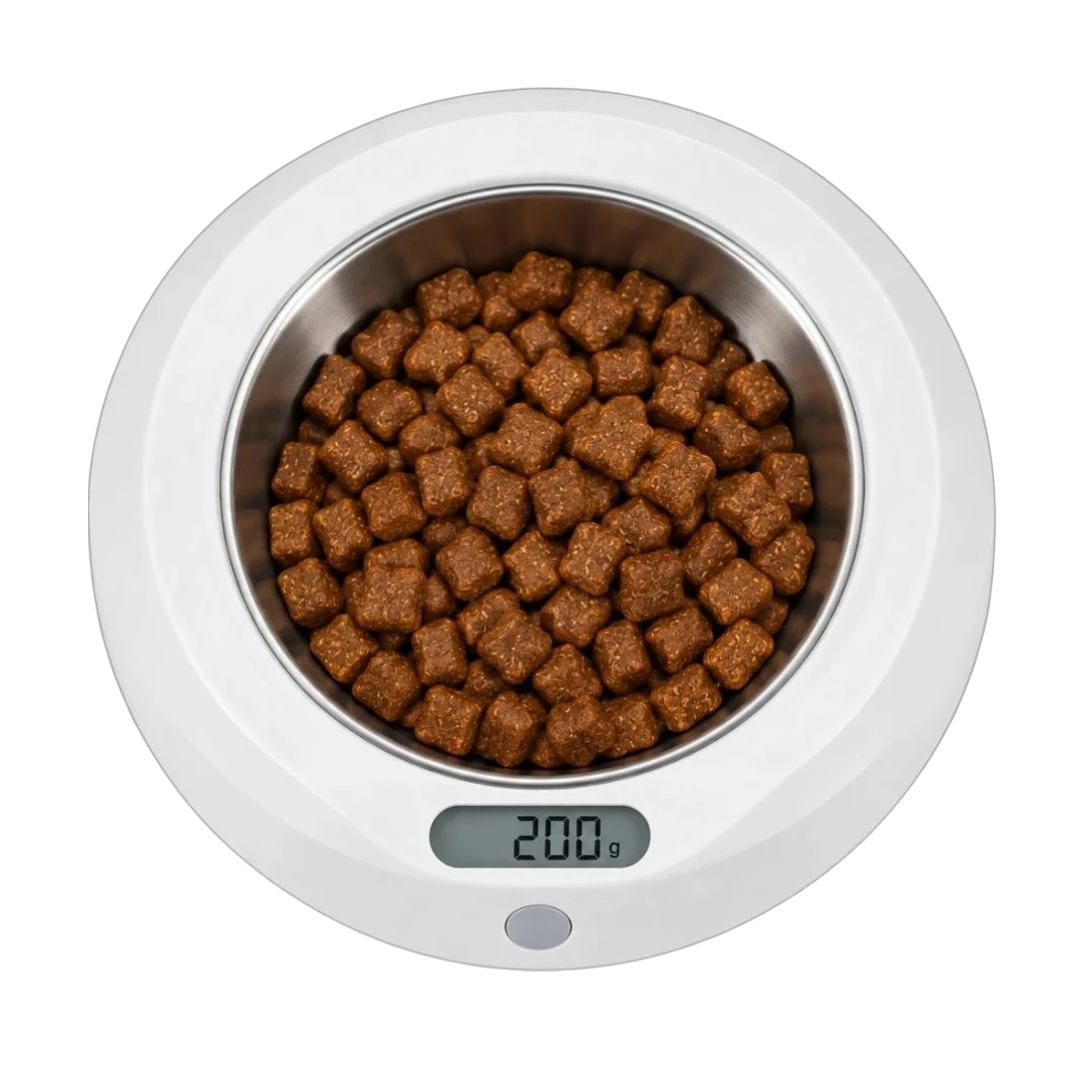 Bertiy Digital Pet Food Bowl with Weight Display