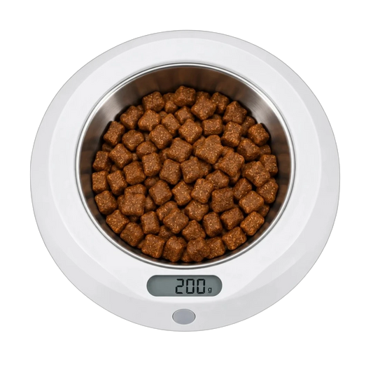 Bertiy Digital Pet Food Bowl with Weight Display